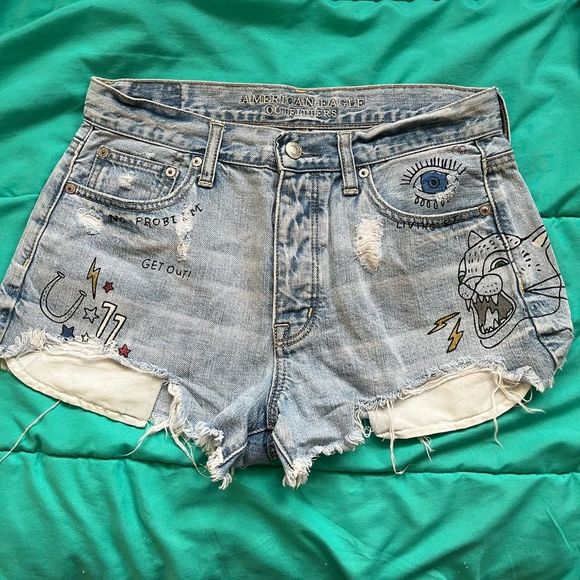 American Eagle Outfitters Denim - AMERICAN EAGLE VINTAGE SHORTS